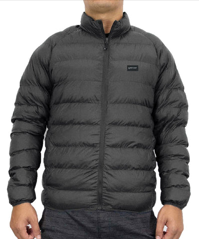 WCPS ULTRA-LIGHT DOWN PACKABLE JACKET - BLACK