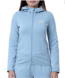 WCPS WOMEN'S LONG SLEEVE  HOODIE - LT BLUE