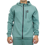 WEST COAST PADDLE SPORTS MEN'S LIGHT LONG SLEEVE  HOODIE - SEAFOAM