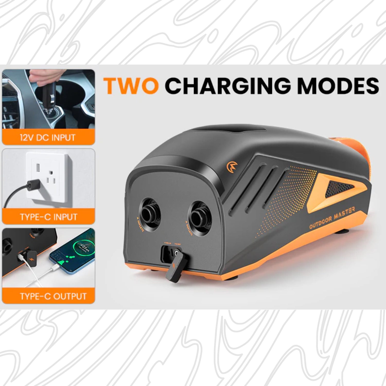 Outdoor Master Shark 3 Electric Air Pump