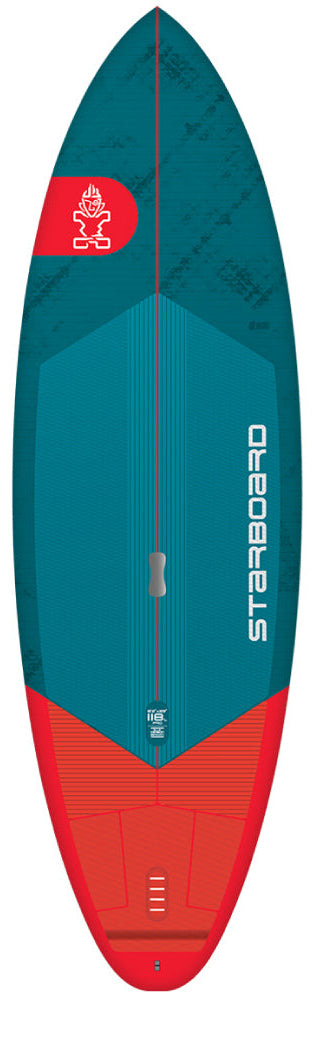 2025 STARBOARD SUP 8'2" x 29" 118L PRO BLUE CARBON SANDWICH