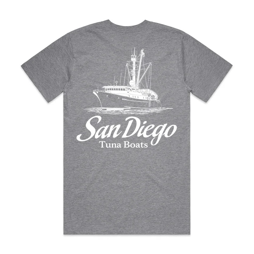 TunaVille San Diego Tuna Boats 2.0 Campbell's Tee