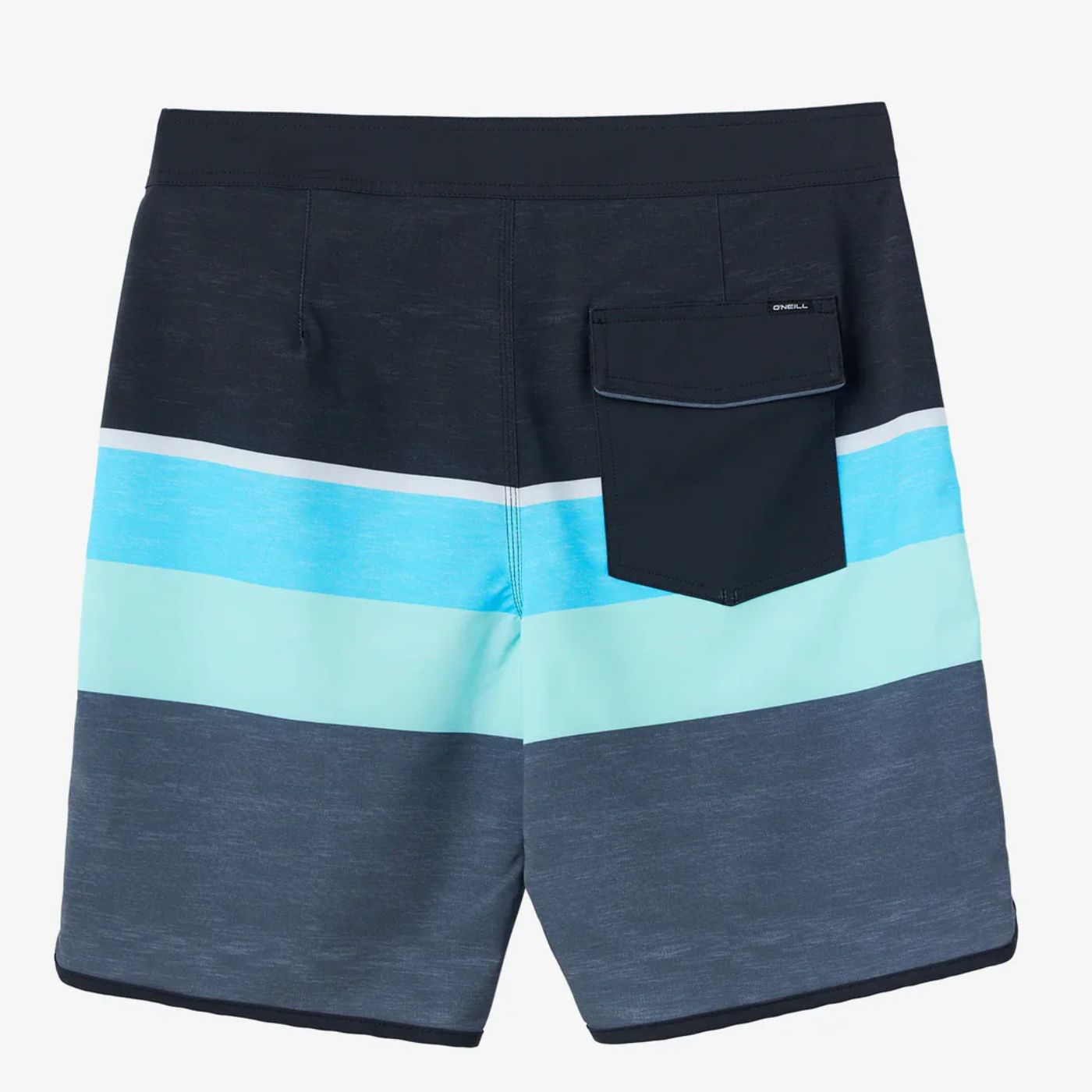 O'NEILL LENNOX SCALLOP 19" BOARDSHORTS - BLACK