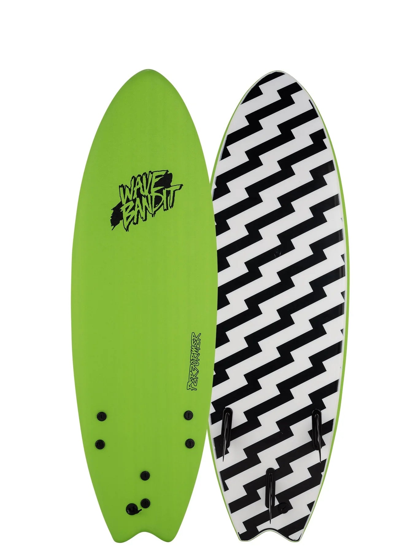 WAVE BANDIT 5'6" Performer Green/ Bolt