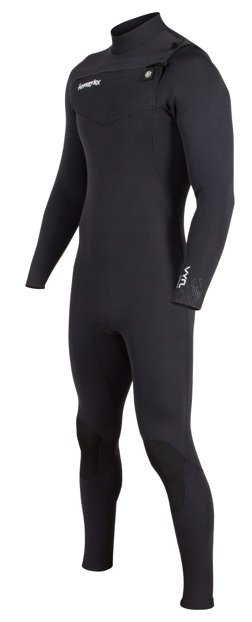 Hyperflex Men’s Vyrl Front Zip Fullsuit – Black