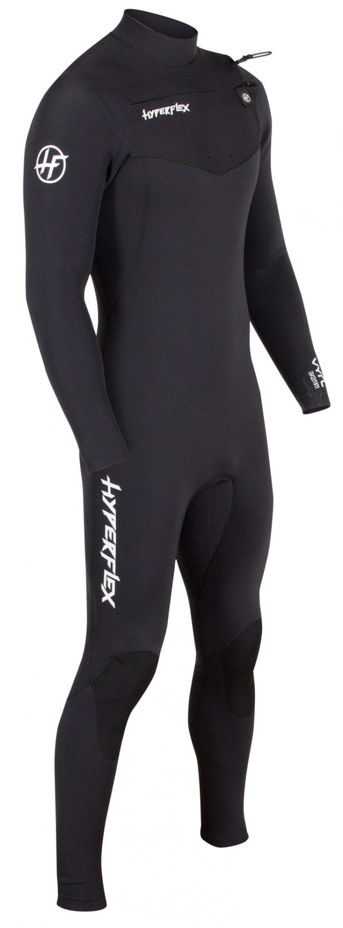 Hyperflex Men’s Vyrl Front Zip Fullsuit – Black