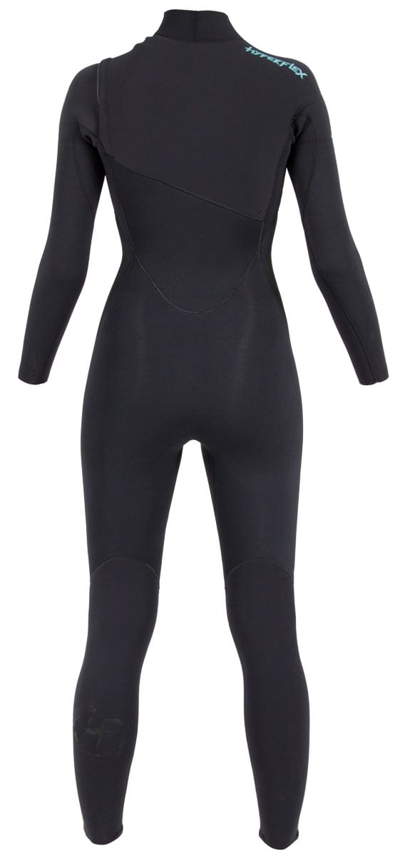 Hyperflex Women's Vyrl Front Zip Fullsuit - Black