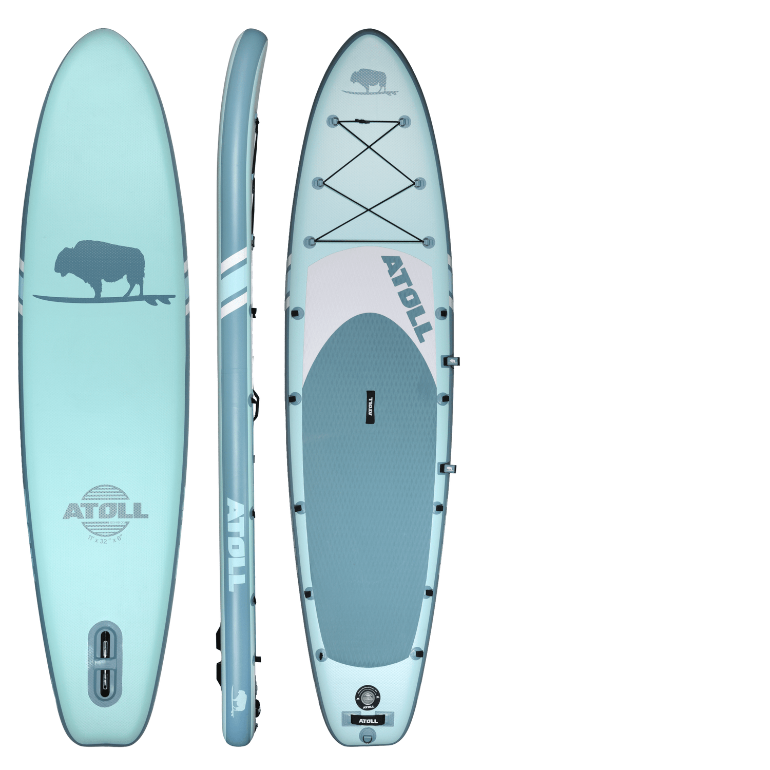 ATOLL COVE 11FT INFLATABLE STAND UP PADDLE BOARD - West Coast Paddle Sports