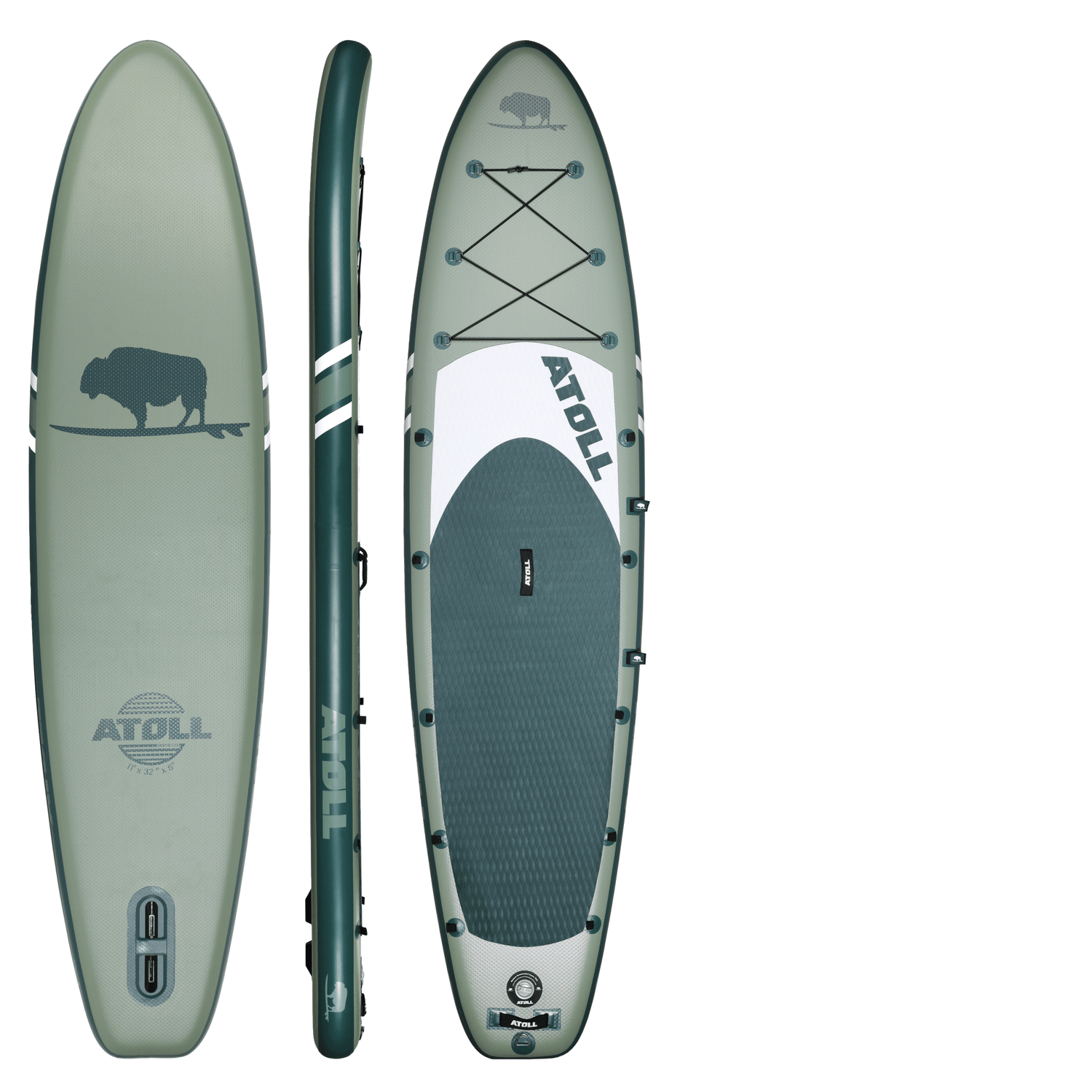 ATOLL COVE 11FT INFLATABLE STAND UP PADDLE BOARD - West Coast Paddle Sports
