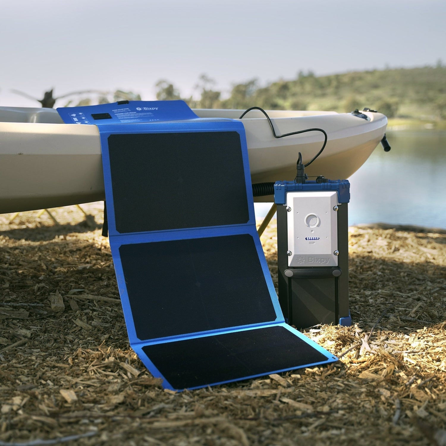 Bixpy Angler Pro Kit with SUN80 Solar Panel - West Coast Paddle Sports