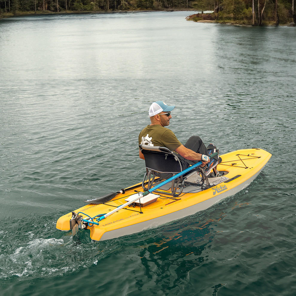 Hobie Lynx  Gudgeon with Universal Versa Rudder™ Adapter and Pole Steering