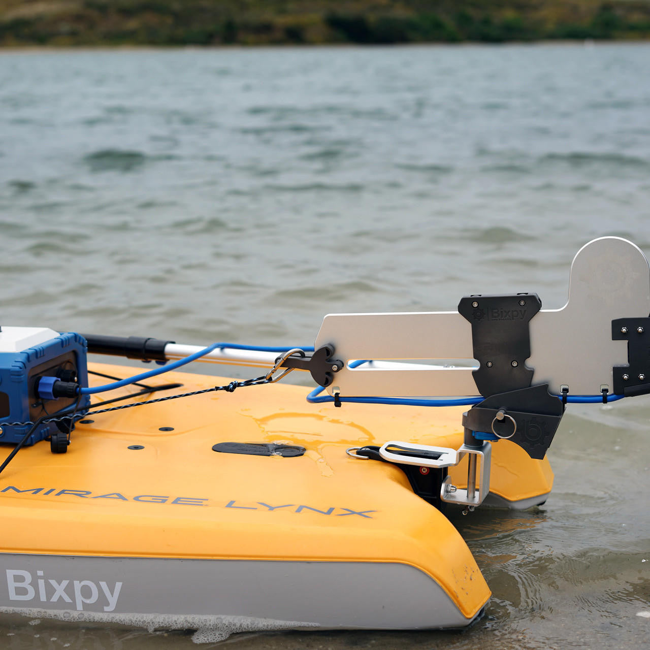 Hobie Lynx  Gudgeon with Universal Versa Rudder™ Adapter and Pole Steering