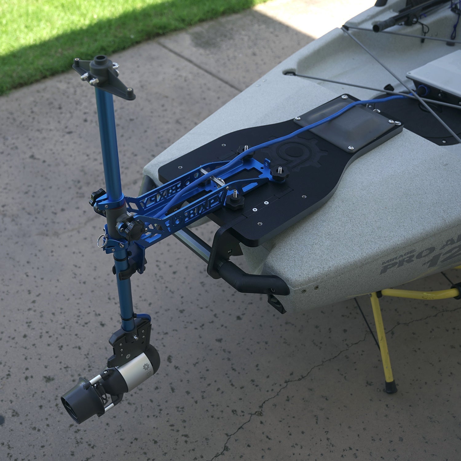 Bixpy Hobie Pro Angler Triple Mount Plate - West Coast Paddle Sports
