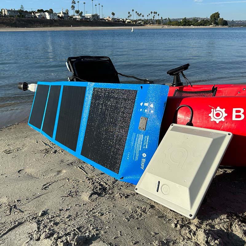 Bixpy SUN80 Waterproof Solar Panel - West Coast Paddle Sports