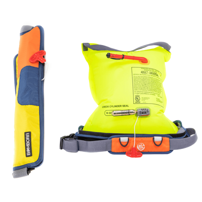 BOMBORA WANDERER PFD SUNRISE Belt Waist PFD - West Coast Paddle Sports