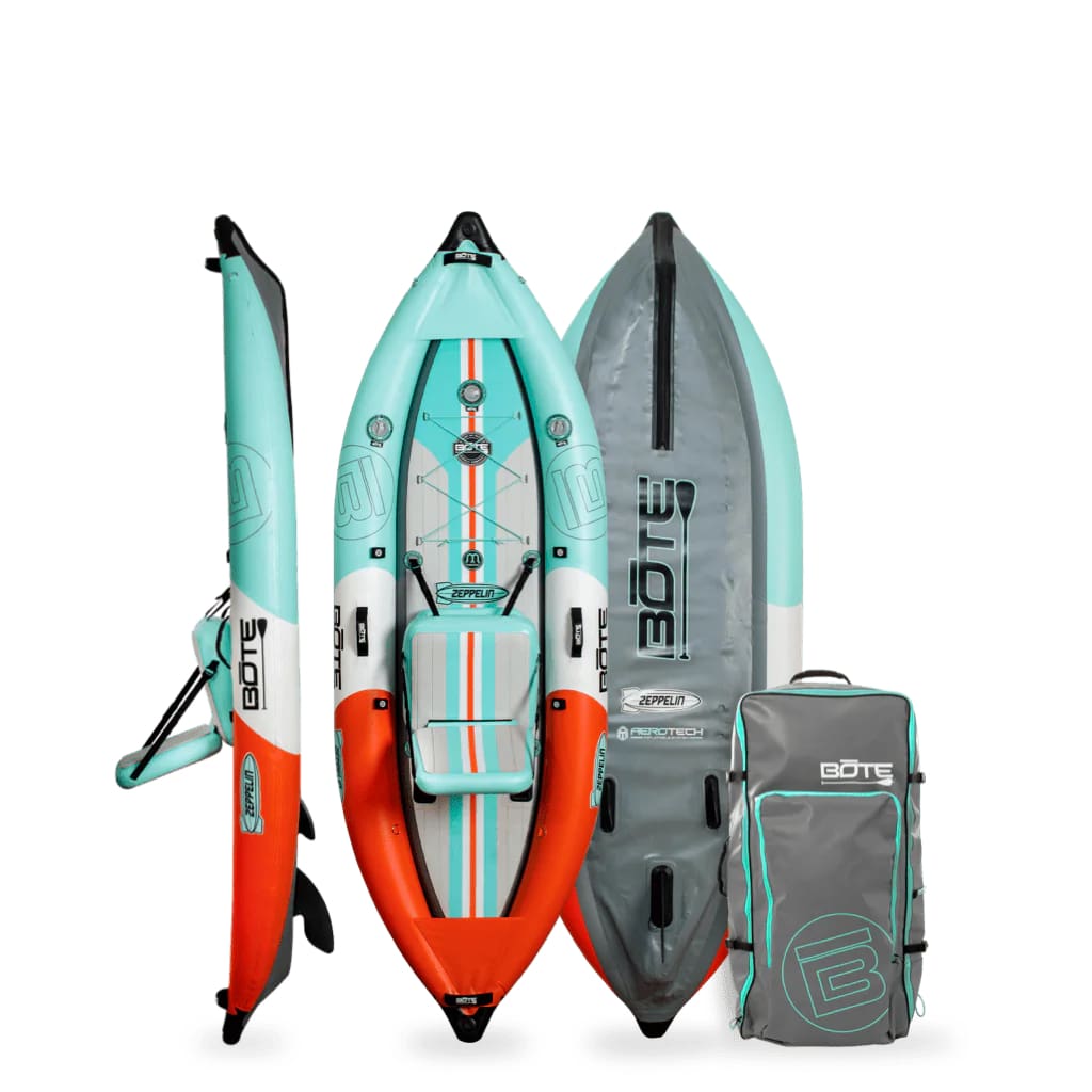 BOTE ZEPPELIN AERO 10’ CLASSIC SEAFOAM INFLATABLE KAYAK - Inflatable Boards