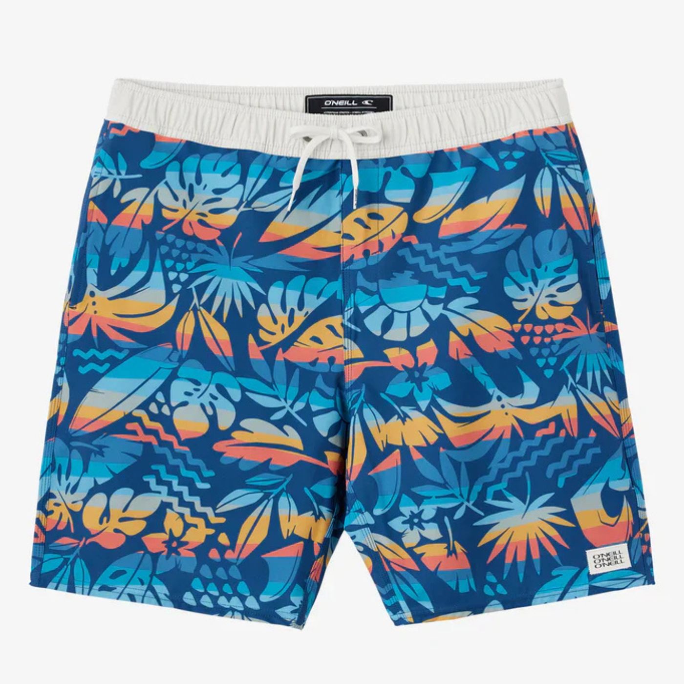 BOY'S HERMOSA ELASTIC WAIST 16" SWIM TRUNKS - INDIGO - West Coast Paddle Sports