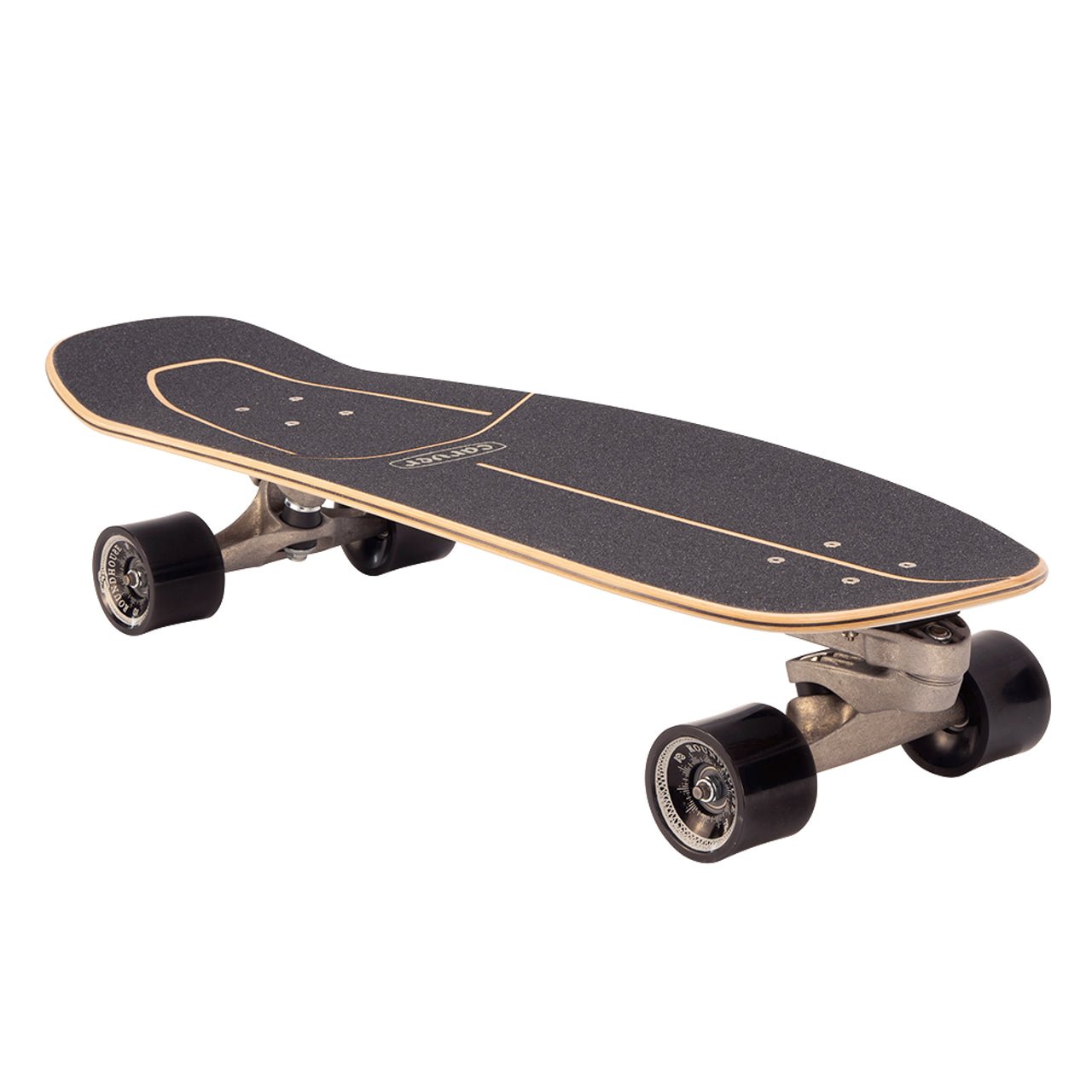 Carver C7 Raw 30.75" Yago Fire Goat Surfskate Complete (V3) - West Coast Paddle Sports