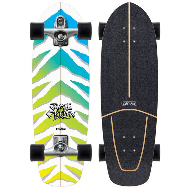 CARVER C7 RAW 32" JOB WAVE SLAYER SURFSKATE COMPLETE - West Coast Paddle Sports
