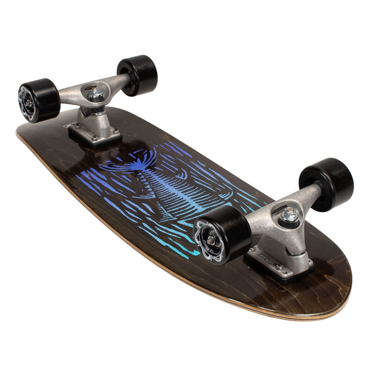 Carver CX Raw 28" Bluefin Surfskate Complete (V5) - West Coast Paddle Sports