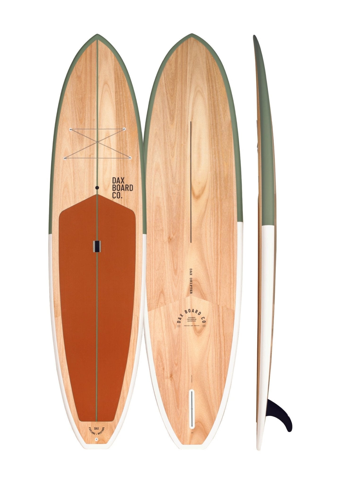 Dax Drifter Eco - Timber Matcha - West Coast Paddle Sports