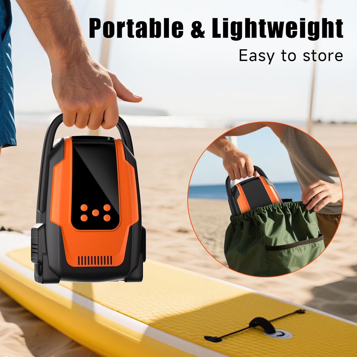 Electric Paddle Board Pump 12V - West Coast Paddle Sports