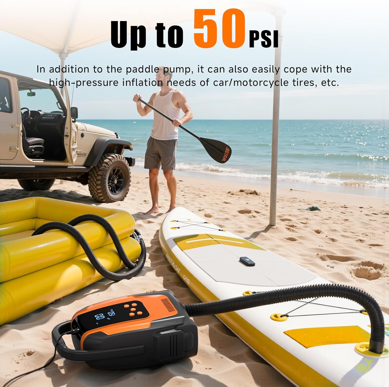 Electric Paddle Board Pump 12V - West Coast Paddle Sports