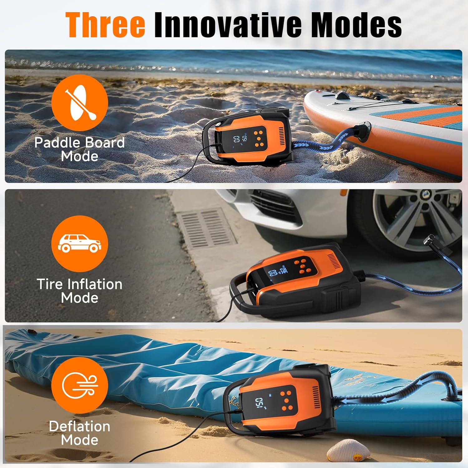 Electric Paddle Board Pump 12V - West Coast Paddle Sports