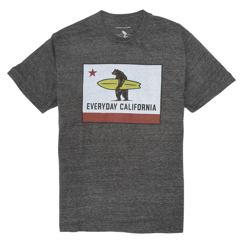 Everyday California El Classico Tee - Charcoal - West Coast Paddle Sports