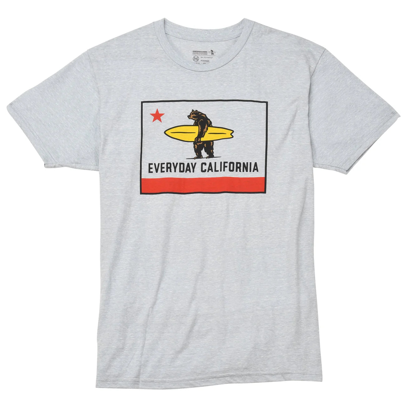 Everyday California El Classico Tee - Silver Snow - West Coast Paddle Sports