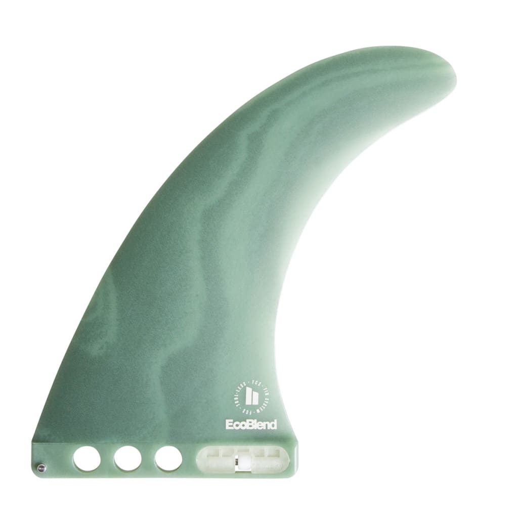 FCS II CONNECT NEO GLASS ECO LONGBOARD FIN - 9 / Iceberg Green - FINS