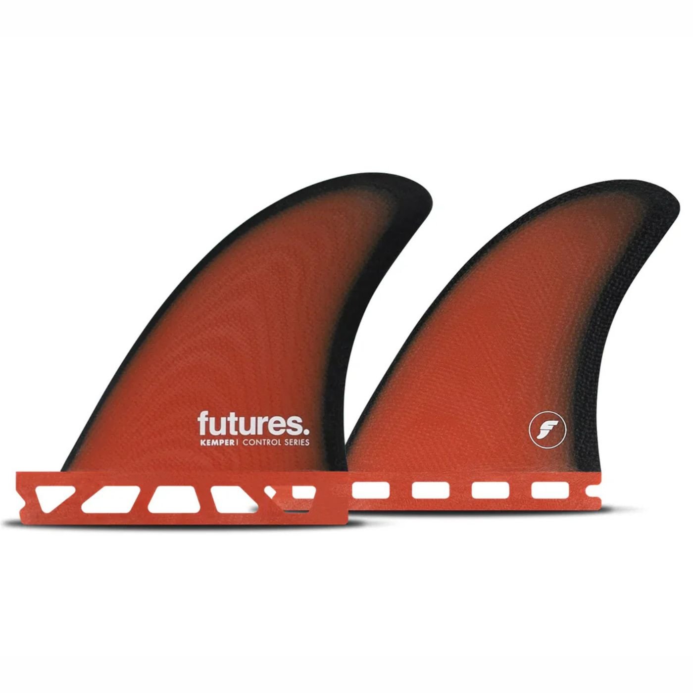 Futures - Billy Kemper Quad Red/ Black Surf Fins - West Coast Paddle Sports