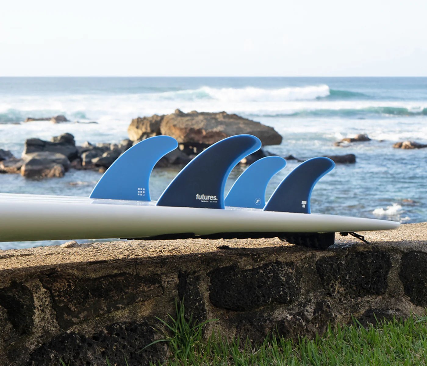 Futures - Twiggy Big Wave FG 5 - Fin Navy - West Coast Paddle Sports
