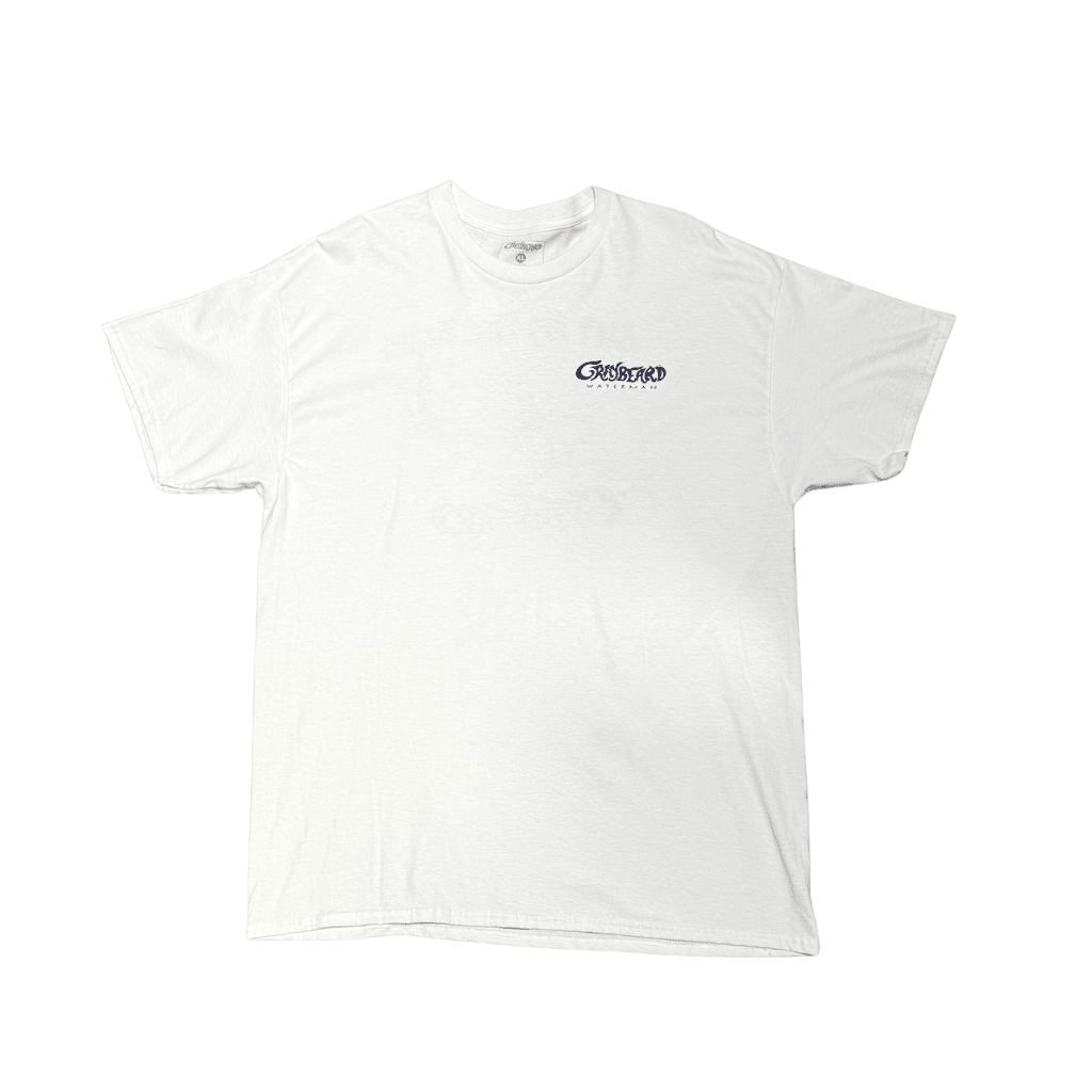 Graybeard Waterman Ain't My First Rodeo Swordfish Wrangler T-shirt - White - West Coast Paddle Sports