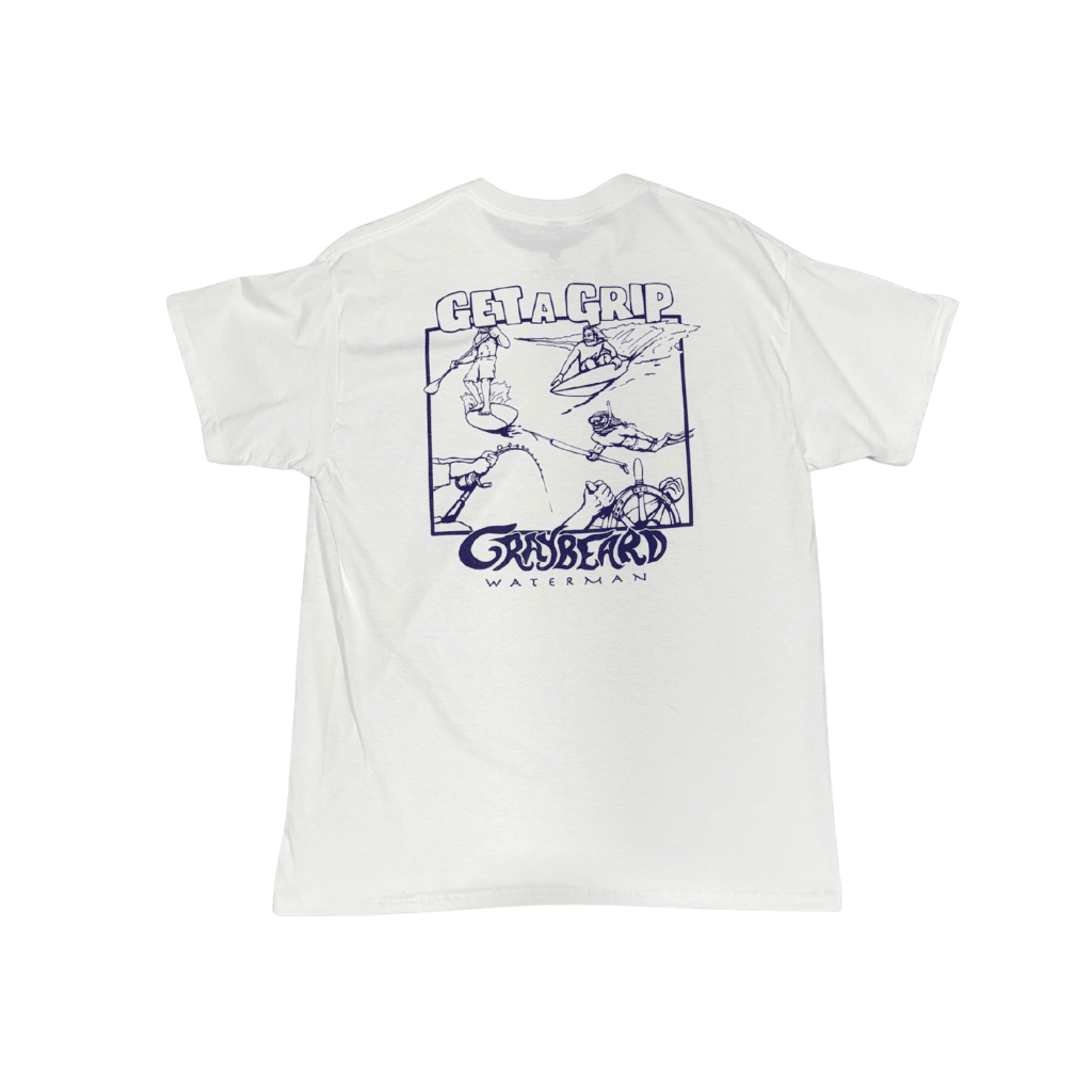 Graybeard Waterman GET A GRIP - White - West Coast Paddle Sports