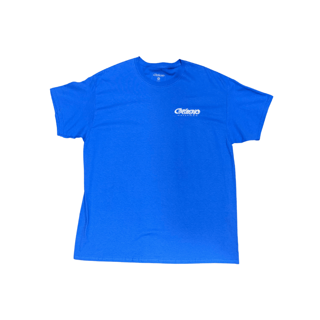 Graybeard Waterman PICK YOUR POISON T-shirt - Blue - West Coast Paddle Sports