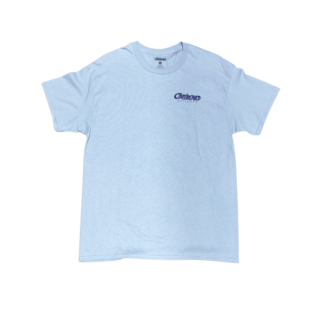Graybeard Waterman PIER SURFER T-Shirt - Blue - West Coast Paddle Sports