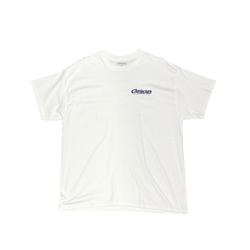 Graybeard Waterman PIER SURFER T-Shirt - White - West Coast Paddle Sports