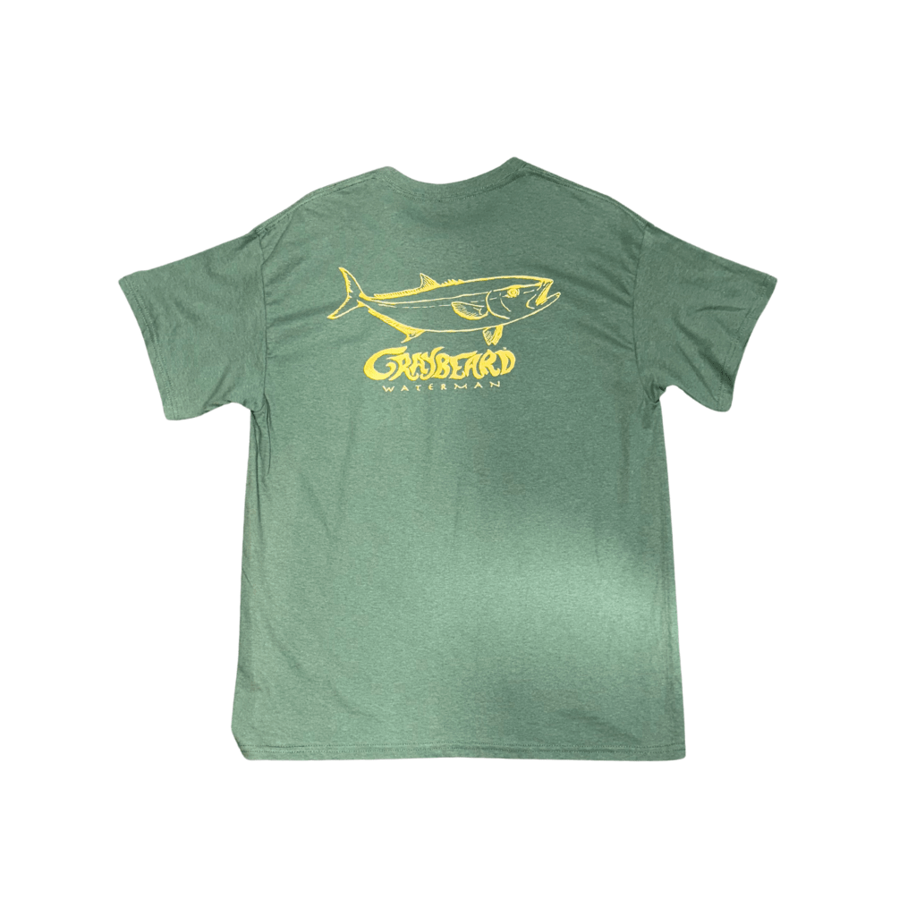 Graybeard Waterman YELLOWTAIL - Green - West Coast Paddle Sports