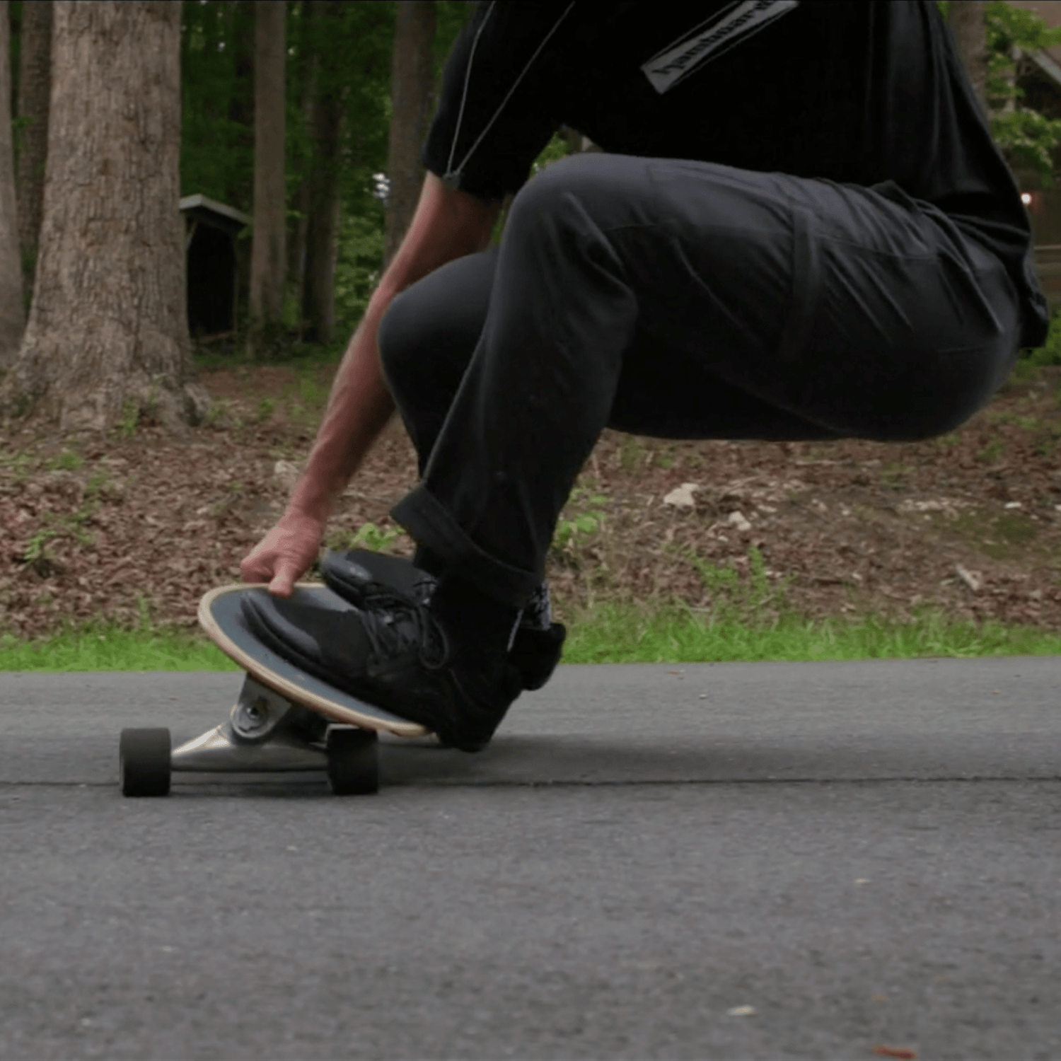 Hamboards Burst 32 — Carving Pumping Surfskate - West Coast Paddle Sports