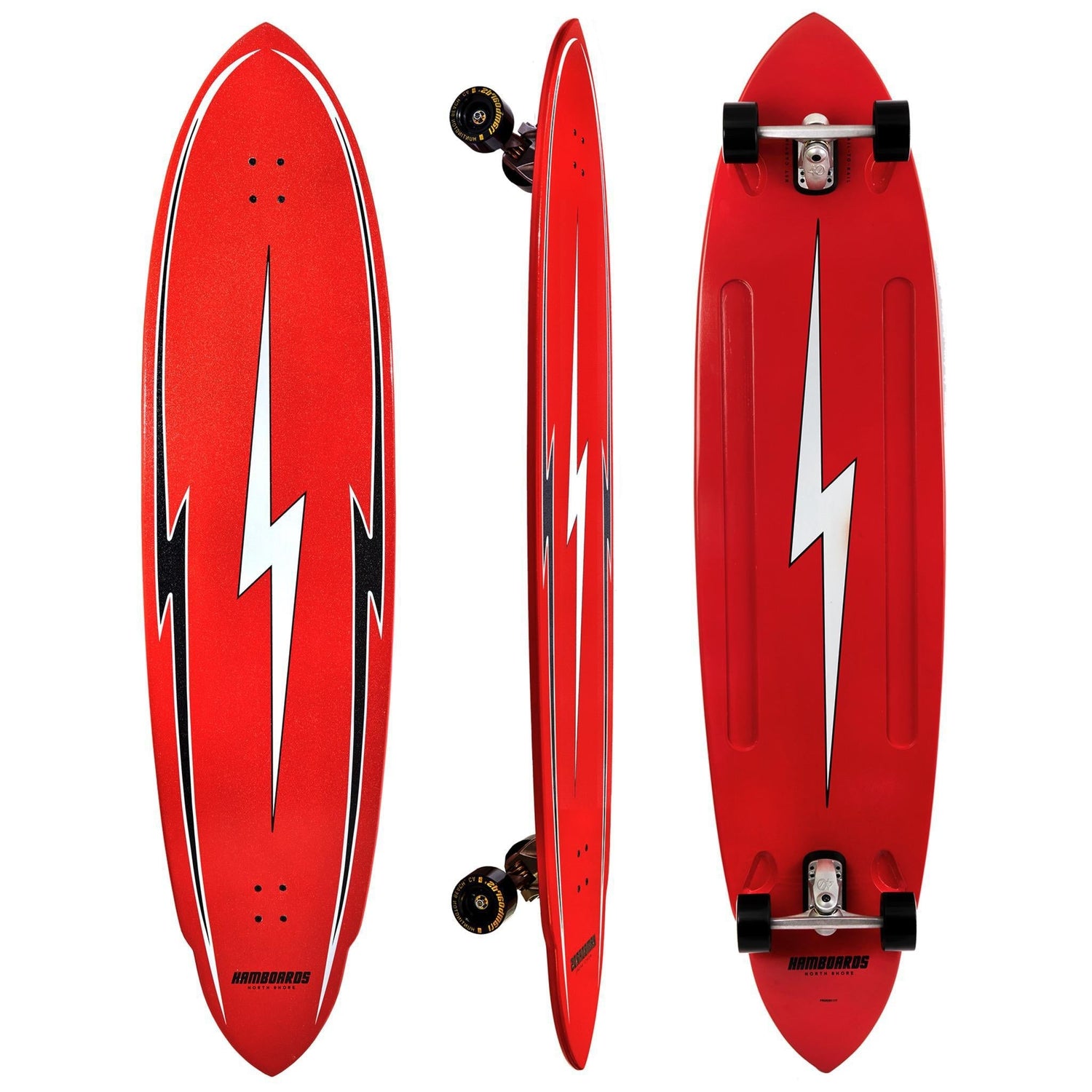 Hamboards Pinger 67 — Pintail Longboard Skateboard | - West Coast Paddle Sports