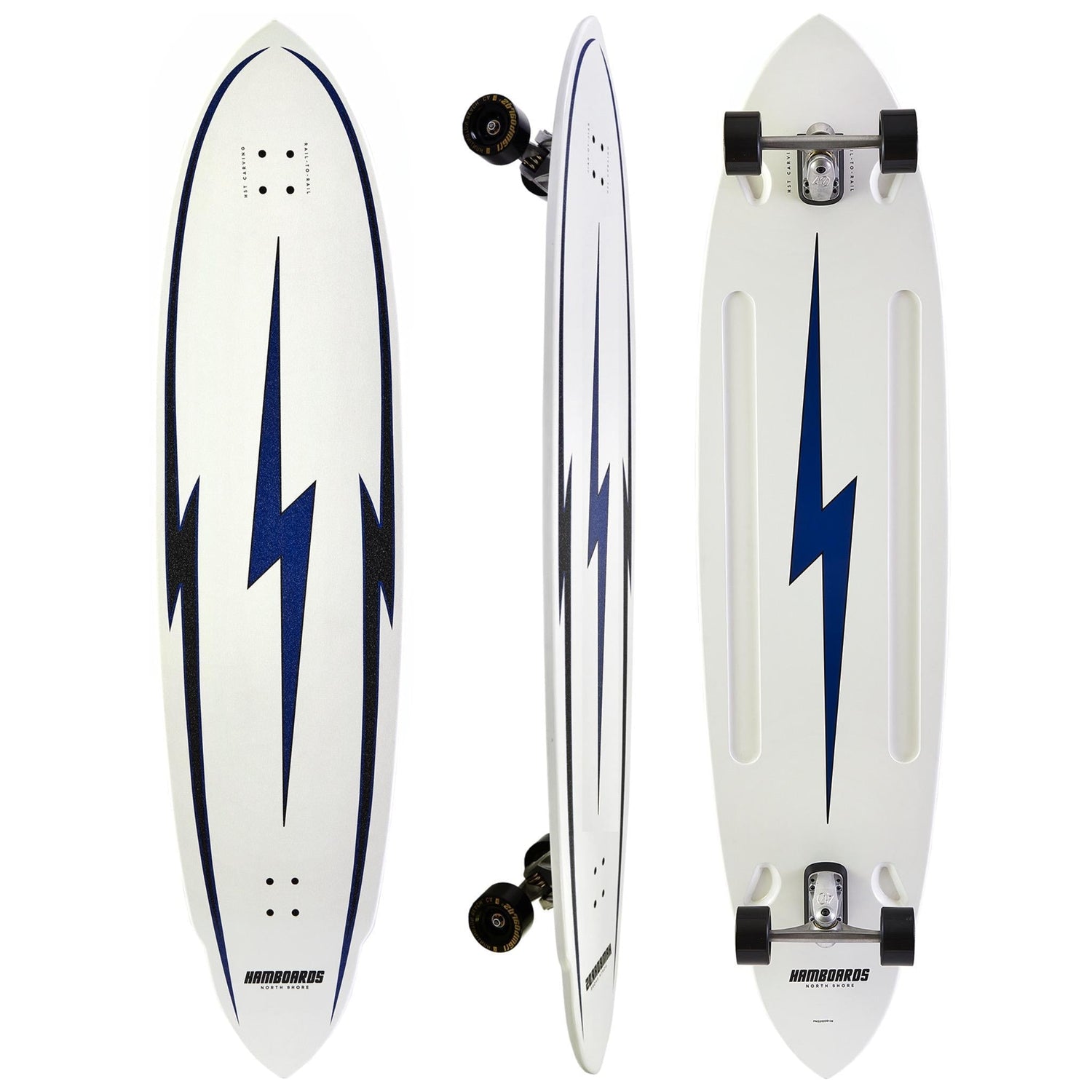 Hamboards Pinger 67 — Pintail Longboard Skateboard | - West Coast Paddle Sports
