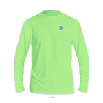 WEST COAST PADDLE SPORTS MEN'S LONG SLEEVE JERSEY - LIME