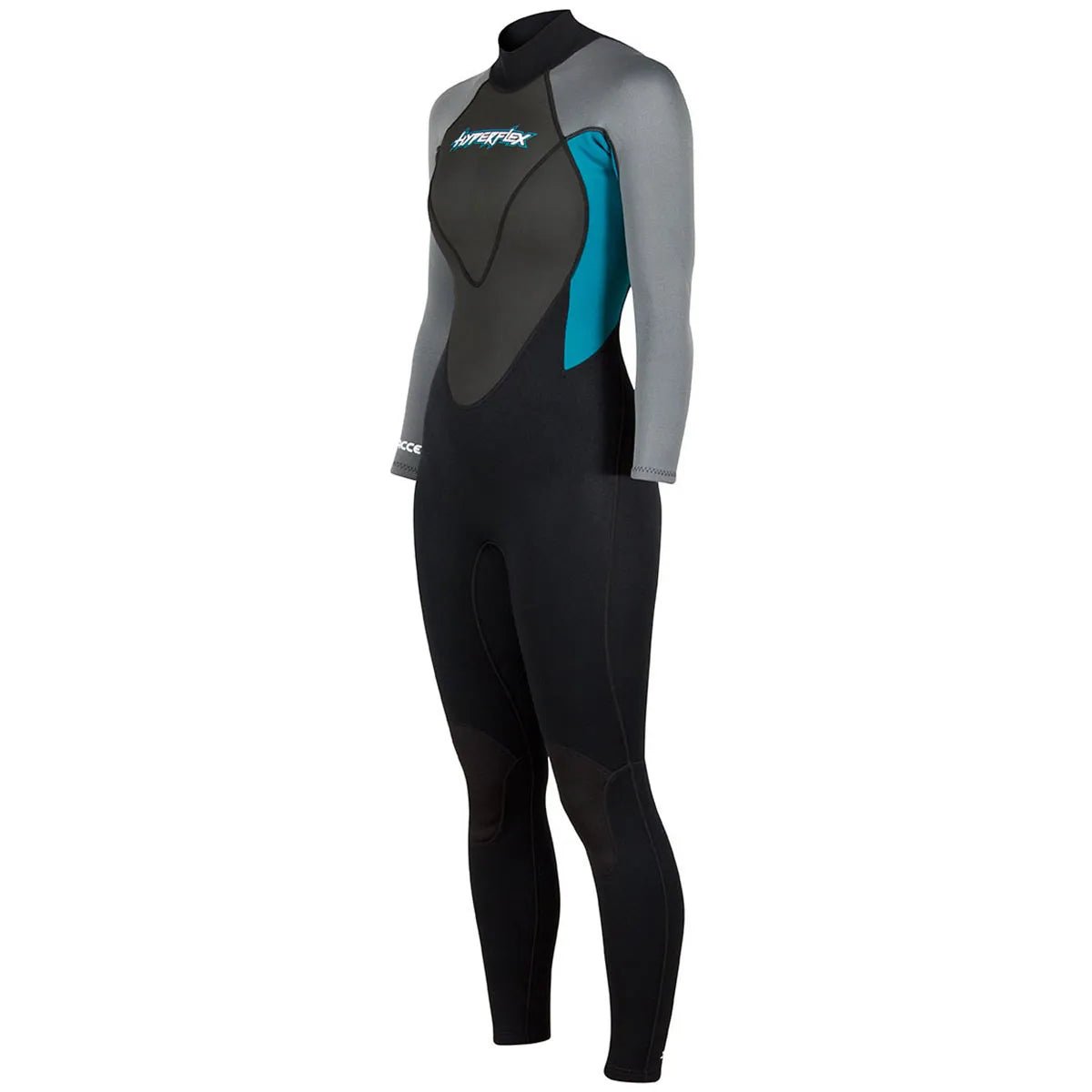 Hyperflex 3/2mm Access Women's Full Suit Black/Teal - West Coast Paddle Sports