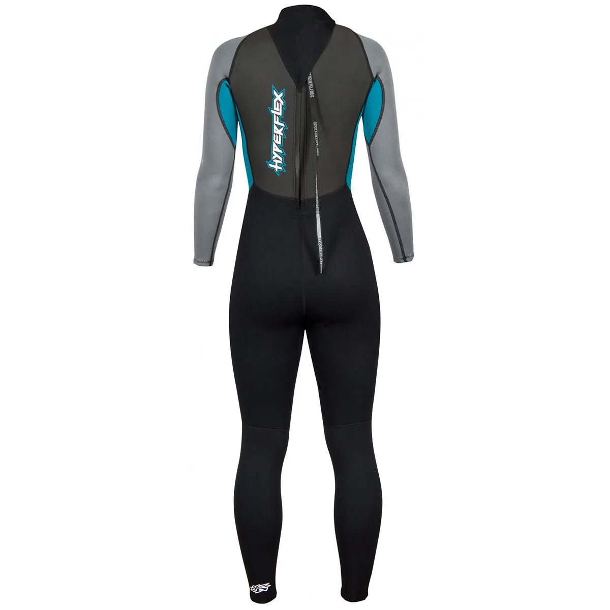 Hyperflex 3/2mm Access Women's Full Suit Black/Teal - West Coast Paddle Sports
