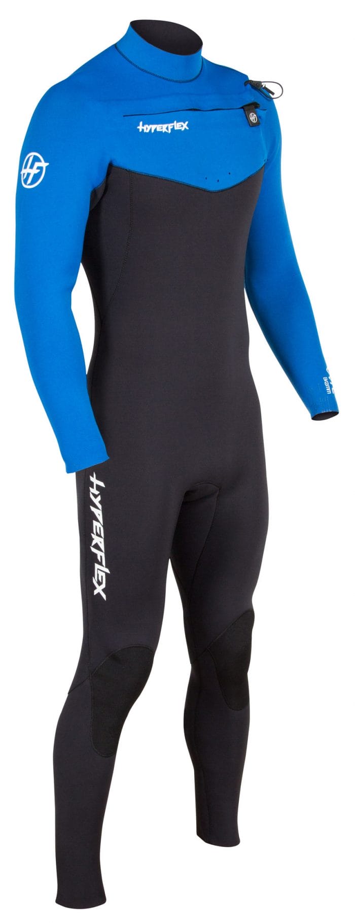 Hyperflex Men’s Vyrl Front Zip Fullsuit – Blue - West Coast Paddle Sports