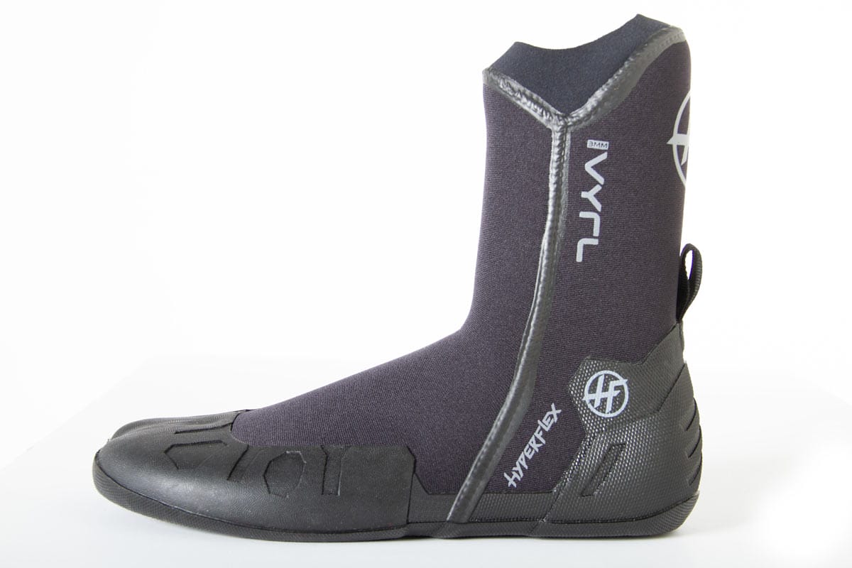 Hyperflex Vyrl 3mm Square Toe Boot - West Coast Paddle Sports