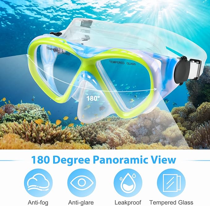 gear west Snorkel Set Dry Top Snorkeling Gear – West Coast Paddle Sports