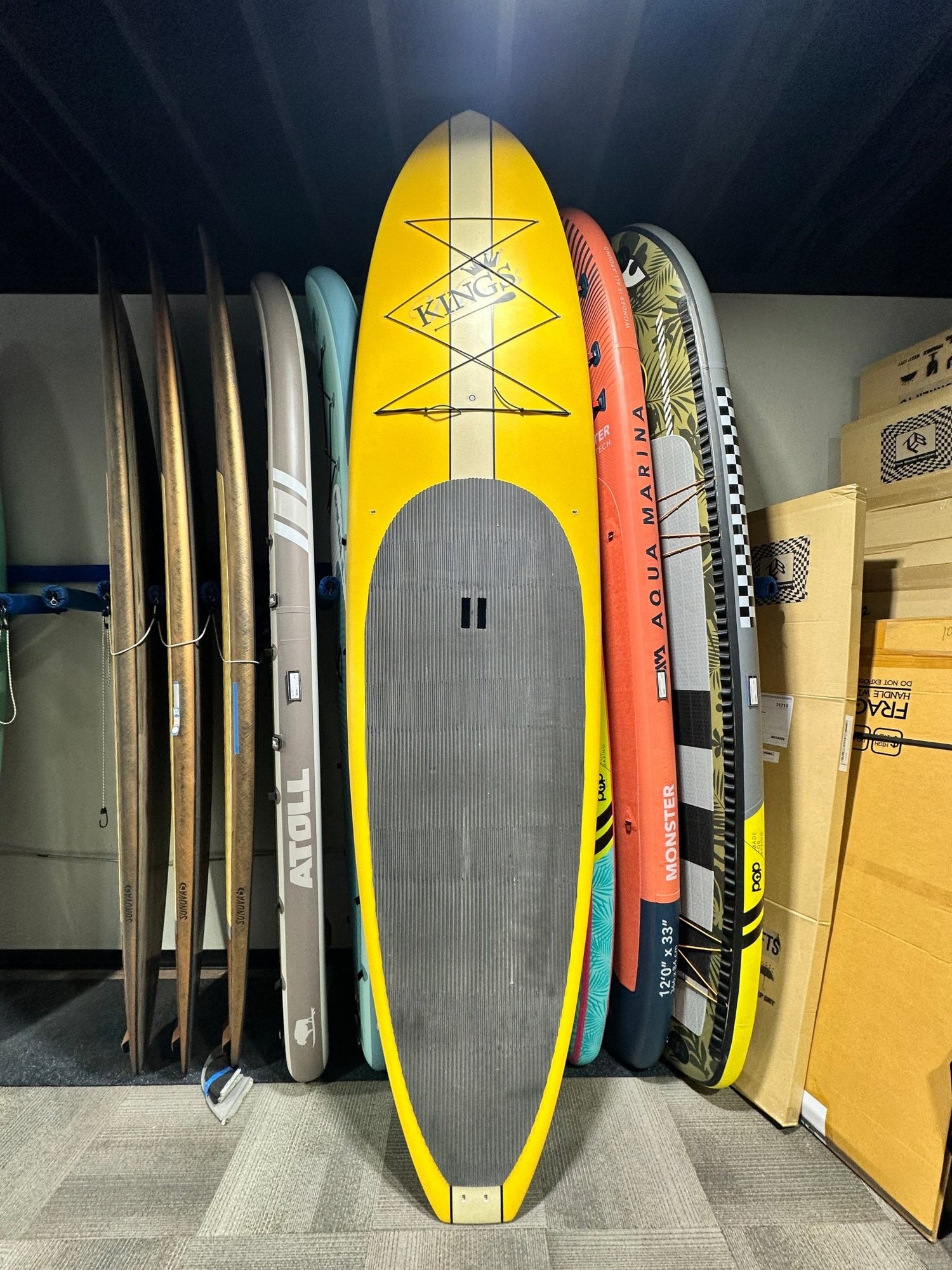 KINGS custom 11'10x35" Paddle Board 300L - West Coast Paddle Sports