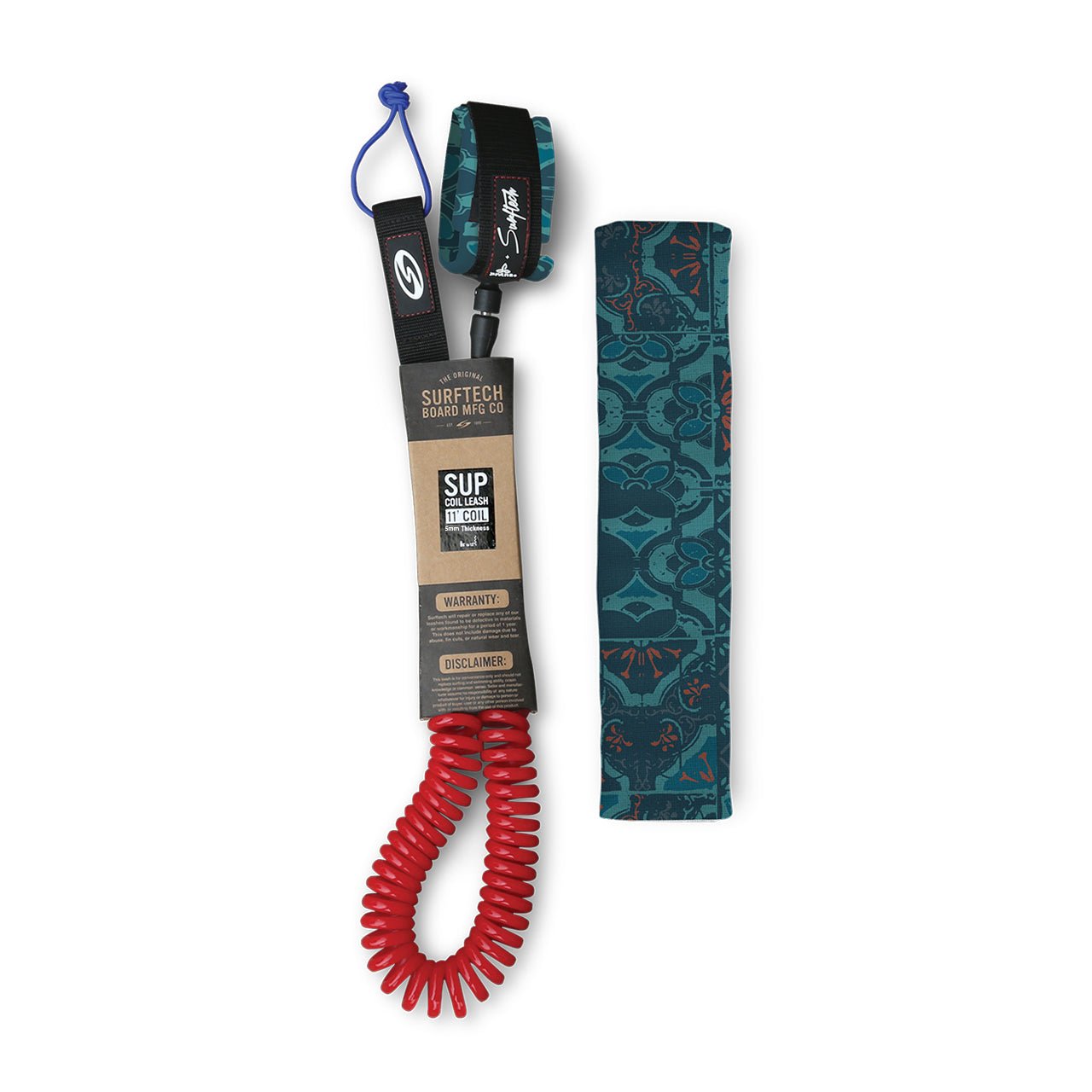 Lisbon Coil Leash - West Coast Paddle Sports